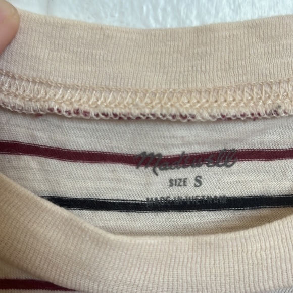 Madewell striped t shirt - Picture 3 of 4